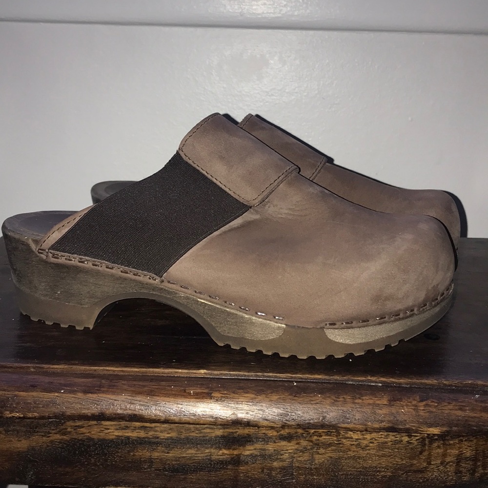 SANITA, clogs with flex sole and stretch top, S 37